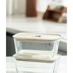 フィカ FIKA FIKA GLASS 耐熱ガラス製食品保存容器 四角タイプ 1