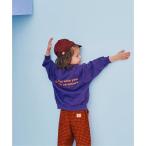 ピードットプルミエ p.premier 親子お揃いでイロチ買いしたいロゴトレーナー 全12色 リンク  （パープル）