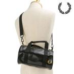 ショッピングフレッドペリー フレッドペリー FRED PERRY 3L TONAL CLASSIC MINI BARREL BAG BLACK/GOLD [L1400-774]