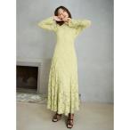 ショッピングフラワー フレイ アイディー FRAY I.D フラワーストレッチレースワンピース （LIME）