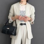 ショッピングVita アレッタ ヴィータ Aletta vita ダブルクロスノーカラージャケット （グレージュ）