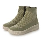 ゴムゴム Gomu56 軽量厚底ニットブーツ （KA）