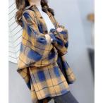 ガーリードール Girly Doll チェック起毛シャツ （イエロー）