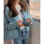 ガーリードール Girly Doll ニットカーディガン【韓国ファッション】 （ライトブルー）