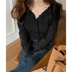 ガーリードール Girly Doll カーディガン【韓国ファッション】 （ブラック）