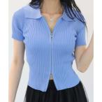 ガーリードール Girly Doll ニット・セーター【韓国ファッション】 （ブルー）