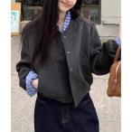 ガーリードール Girly Doll スタジャンベースブルゾン （グレー）