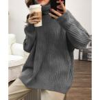 ガーリードール Girly Doll タートルネックニットセーター【韓国ファッション】 （ダークグレー）