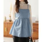 ガーリードール Girly Doll ライトオンウエストスリットキャミソール （サックス）