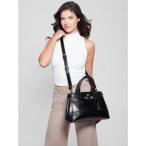 ゲス GUESS SILVYE Luxury Satchel (BLA)
