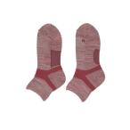 グンゼ GUNZE アーチサポート付クルー丈ソックス【快適靴下】綿混 吸汗速乾 （モクピンク）