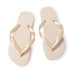 ハワイアナス Havaianas サンダル ラバービーチサンダル Top-Sense-BEIGE -TRAW-BEIGE-STRAW (BEIGE S