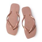 ハワイアナス Havaianas サンダル ラバービーチサンダル Slim-Square-CROCUS-ROSE (CROCUS ROSE)