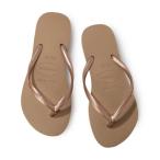 ハワイアナス Havaianas ラバービーチサンダル Slim-Rose-Gold (Rose Gold)