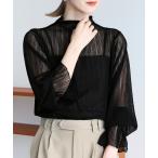 【オケージョン対応】フレアスリーブシアー