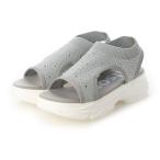 ハスキー husky Co.Ltd. kitson ニット 厚底サンダル (GY)