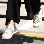 ハスキー husky Co.Ltd. kitson 撥水 軽量 ローカット ナイロン ウエッジ スニーカー (BEIGE)