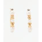 ICB メタルパールコンビピアス （ゴ�