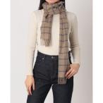 ジョシュアエリス Joshua Ellis カシミヤ マフラー マフラー （イエローチェック）