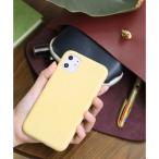 ジュビリー Jubilee リサイクル竹素材 パステルカラー エコiPhone スマホケース 【11/X/XS/SE/6/7/8/ 対応】 （イエロー