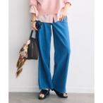 ショッピングスカル 自由区 【洗える】ウスカルデニムワイドストレート パンツ （ミッドインディゴ）