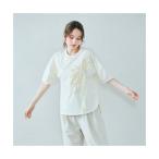 オーディア ミューズ Audie a Muses リボンモチーフ加工カットソー （オフ）