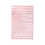  Giulia btikJULIA BOUTIQUE 10 цвет хангул знак наклейка /L00070 ( розовый )