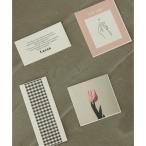  Giulia btikJULIA BOUTIQUE наклейка 4 шт. комплект тюльпан /L00016 ( Mix )