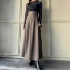 ショッピングコルセット ジュノア JUNOAH ハイウエストフロントジップコルセットフレアスカート （グレージュ）