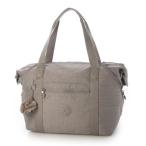 キプリング Kipling ART A4サイズ トートバッグ、トラベルバッグ (Grey Gris)