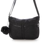 キプリング Kipling 日本限定 IZELLAH B5サイズ クロスボディバッグ (Black Floral Em)