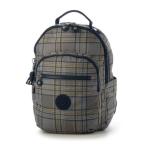 キプリング Kipling 日本限定 SEOUL S (Blue Grey Plaid) B5サイズ バックパック