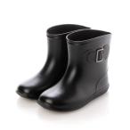  KenKen paKenKenPa KP-037 короткий влагостойкая обувь сапоги ( черный )