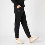 ショッピングkappa カッパ Kappa 裏毛ロングパンツ （ブラック）