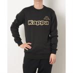 ショッピングkappa カッパ Kappa PE裏起毛スウェットトレーナー （ブラック）