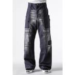 カミヤ KAMIYA Repaired Serge Work Pants （Bl