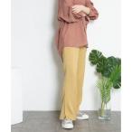 ke- Be efKBF боковой разрез flare pants ( оттенок бежевого прочее )