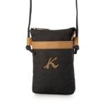 キタムラケイツウ キタムラK2 スマホポシェット Z-111 （クロ）