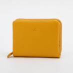 キタムラケイツウ キタムラK2 牛革二つ折り財布 D-60 （イエロー）