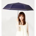 キザワ KIZAWA 2ライン 折りたたみ傘 日傘 晴雨兼用 完全遮光 軽量 コンパクト?fairy 2line? （ネイビー）