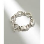 フィリップ オーディベール PHILIPPE AUDIBERT オーバルデザインチェーンブレスレット bracelet Elki laiton BRS