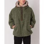 クリフ メイヤー KRIFF MAYER ボアミリタリーフードJK （OLIVE GREEN）