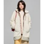 クリフ メイヤー KRIFF MAYER シャギーボアロングフードJK （NATURAL）