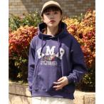 クリフ メイヤー KRIFF MAYER 裏起毛パーカー(クリフラビット) （PURPLE）