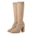 リバティードール LiBERTYDOLL ロングニットブーツ / 9139 （ベージュ）