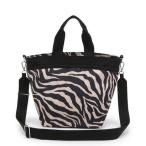 レスポートサック LeSportsac BUCKET TOTE (ラフィアゼブラ)