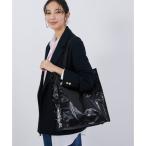 ショッピングレスポートサック レスポートサック LeSportsac LG BOOK TOTE （ブラックシャイン）