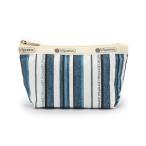 レスポートサック LeSportsac SMALL SLOAN COSMETIC (ティールグリーンストライプ)
