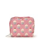 レスポートサック LeSportsac SQUARE COSMETIC （スウィートカップケーキディライト）