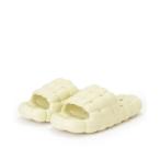  гонки женский Lace Ladies solid цвет цельный сетка Flat открытый сандалии ( зеленый )